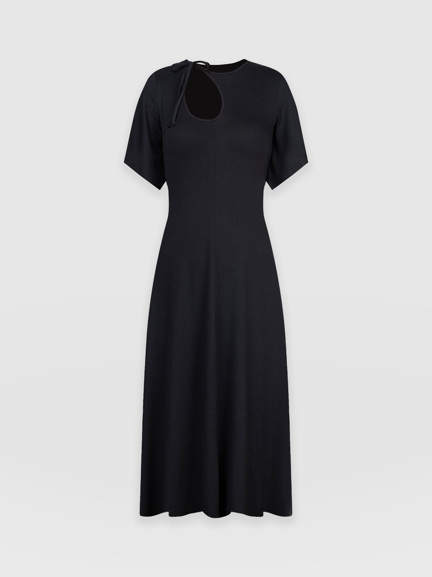 Freya Tie Dress Black - Women's Dresses | Saint + Sofia® UK